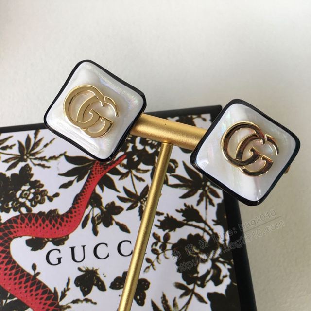 GUCCi飾品 古馳耳飾 Gucci經典方格耳釘  zgbq1121
